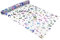 Oblique Unique® Tischläufer Tischband für Schuleinführung Schulkind Zuckertüten ABC 290 cm x 29 cm Tisch Läufer Tischdeko für Einschulung Deko (Bunt - Schulkind Buchstaben)