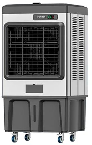 Climatiseur Portable Personnel pour Marais, Avec Réservoir De 180 L Et 3 Vitesses, Climatiseur À Évaporation pour Chambre, Bureau, Extérieur(62 * 42 * 130cm)