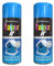 DIOXSTAR Blue Spray Paint, 250ml (2 PCS), Gloss Finish, Quick Drying, All Purpose for Metal, Wood, Plastic, Interior & Exterior Use