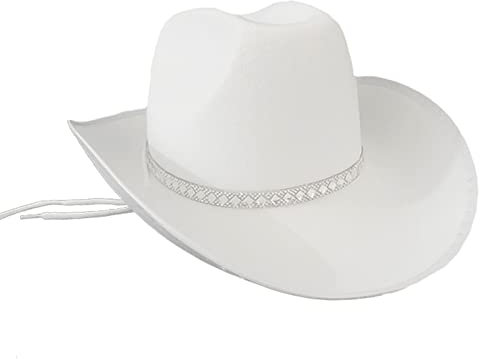 JOERBABU Cowboyhut, Hüte, Herrenhut, Hut für Damen, Westernhut, Modell-Show, Filzhut, Erwachsenenhut