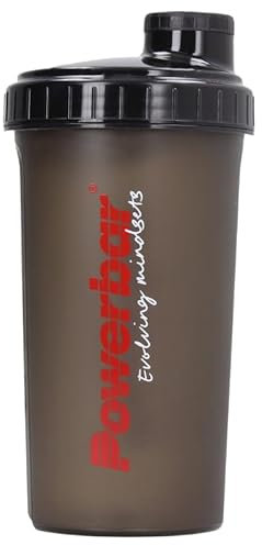 Powerbar Protein Shaker 750 ml – Eiweiß Shaker mit Sieb & Mess-Skala - auslaufsicher & spülmaschinengeeignet, BPA & DHEP frei