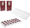 HSUYUN 2 Pièces Moule a Chocolat, Transparent 3D Moule pour Chocolat, Multifonctionnel Moule Oeuf Chocolat, Moule a Bonbon pour Faire du Chocolat, Gâteaux, Bonbons
