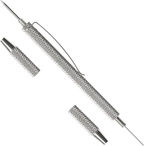 2-in-1 Windscreen Washer Nozzle Tool - Jet Adjustment & Cleaning Tool - Aluminum Alloy Windshield Cleaner Needle - Car Spray Blockage Remover (Automotive Accessory)