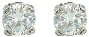 Fossil - JA5607040 - Boucles d'Oreille Femme - Acier Inoxydable - Oxyde de Zirconium