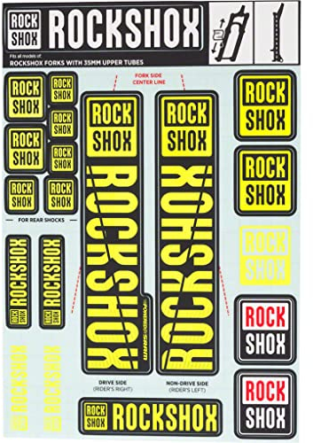 Rockshox 35 Mm Stickers One Size