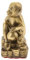 SM SunniMix Retro Chinesische Tierkreiszeichen Sternzeichen Tierfigur Figuren Skulptur Feng Shui, AFFE