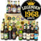 Legenden 1968/24 Biere aus aller Welt und D/Legenden 1968 / Bier Geschenk Adventskalender 2024 2025