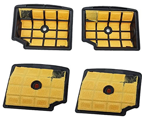 Hippotech Paquete de 2 filtros de aire para motosierra Stihl MS200T MS200 020T 020 Reemplaza 1129 120 1602 y 1129 120 1607