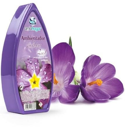 OISE ART STORE Trade Shop - Set 12 Deodoranti Gel Profumo Ambiente Assorbi Odori Fragranza Viola