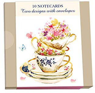 Notecard Wallets (10 Cards) - Teacups & Herbs
