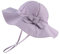 Pesaat Baby Sonnenhut Mädchen Sommermützen UV-Schutz mit Schleife Kinder Sommerhut Baby Mädchen Mütze Sommer (Lila, 1-2Jahen)