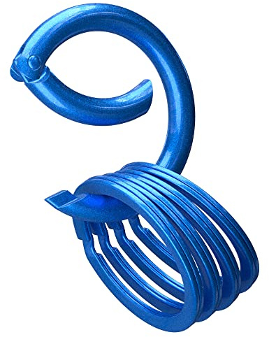 Silipac Schlüsselanhänger-Set Kreis Karabiner O Ring Set Universalgröße Rund Starke Schlüsselanhänger