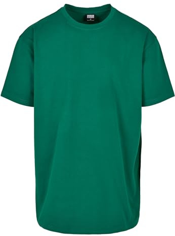 Urban Classics Camiseta Larga Hombre Camiseta Negro Regular