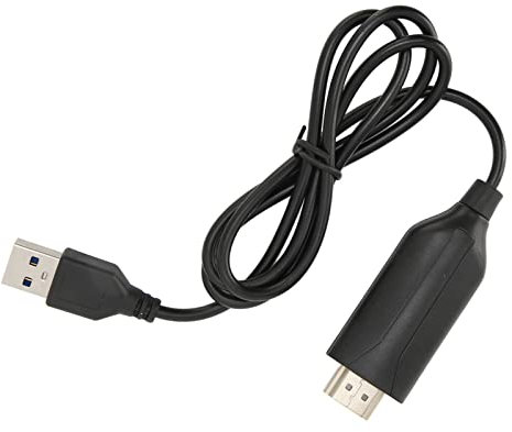 Shanrya Interfaccia multimediale HD per schede di Registrazione Video, Laptop Video USB Stabile per Laptop