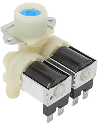 Pssopp Lave-Linge Robinets de Tuyau Vanne D'arrivée d'eau Droite pour Lave-Linge FPS180A 220‑240V