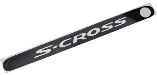 EAGLEG 1 Stück Auto Bremslicht Aufkleber für Suz-uki Vitara Scross SX4 2014-2022, Kohlefaser Zusatzbremslicht Schutzfolie High Position Bremsleuchte Abdeckung Dekoratives Zubehör,B