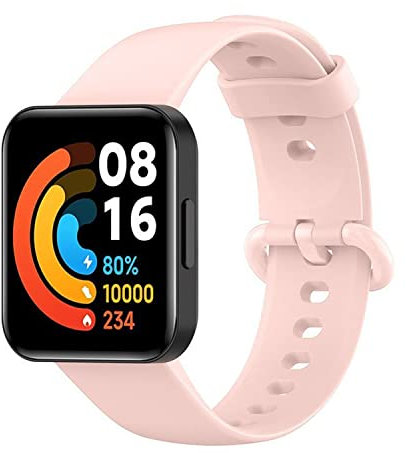 BRLYYO Bracelet compatible avec Xiaomi Mi Watch Lite/Redmi Watch, Xiaomi Mi Watch Lite/Redmi Watch Bracelet sport de remplacement en silicone souple