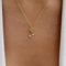 Atentuyi Blumen Anhänger Halskette Gold Rose Anhänger Halskette Rosen Blumen Halskette Vintage Halskette Boho Floral Halskette Zierliche Dünne Kette Halskette Einfache Halskette Frauen Und Mädchen