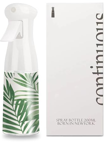 Shu mizara Hair Spray Bottle,Continuous Water Mister Empty Spray for Hairstyling, Cleaning, Plants, Misting and Skin Care
