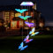 Solar Windspiel für Draußen, Solar Schmetterling Windspiel Licht Farbwechsel, Wasserdicht Windspiele für Garten, Solarbetriebenes Hängend Garten Deko Draußen, Geschenke für Frauen Geburtstag