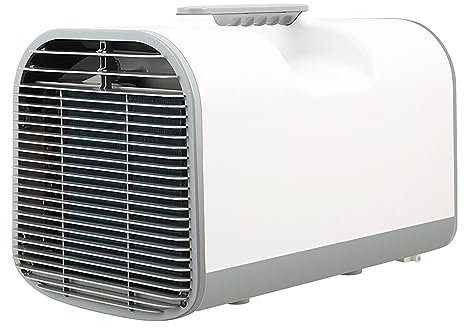 Portable Travel Air Conditioner Mobile Tent Free Drainage Cooler 4 in 1 Dehumidifier Cooler Camping Air Cooler 12 H Remote Timing Aircon for Outdoor Indoor,Air-1300W