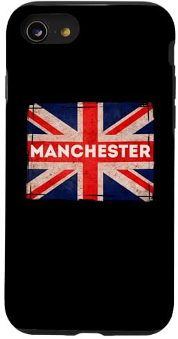 iPhone SE (2020) / 7 / 8 Manchester England Britain United Kingdom Souvenir Flag Case