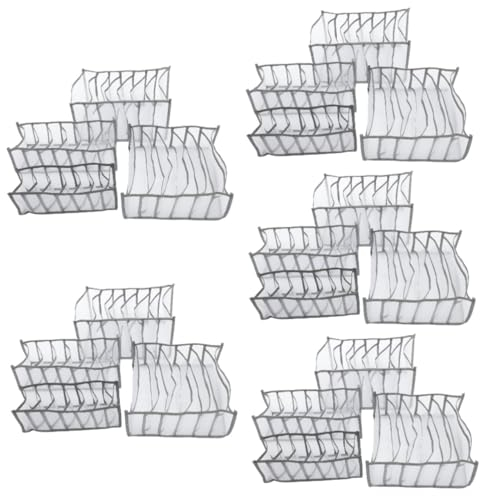 MAGICLULU 20 Stk Aufbewahrungsbox Für Kleidung Schubladenteiler Für Bekleidung Schrank Unterwäsche Organizer Aufbewahrungsschubladen Aufbewahrungsboxen Für Schubladen Hund Ablagefach Nylon