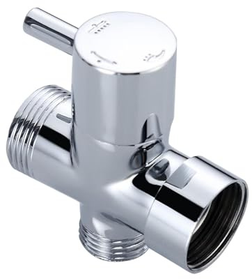 Valvola Deviatore Doccia A 3 Vie - Deviatore Ad Alta Resistenza Per Doccia E Vasca | Controllo Efficiente Del Flusso D'Acqua, Valvola In Da, Installazione Semplice, Ideale Per