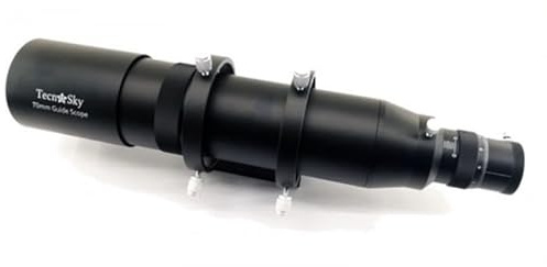 Tecnosky. Telescopio guida Sharp Guide 70. Utilizzabile anche come telescopio da viaggio o spotting scope con un diagonale o prisma raddrizzatore. Apertura utile di 70mm e focale di 400mm (F5,7).