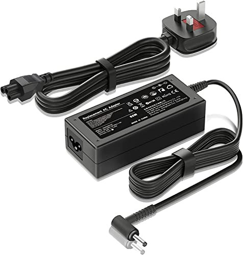 65W Laptop Charger Compatible for Lenovo IdeaPad S130 S340 S540 S740 S145-15AST IdeaPad 330 330s 320 320s 120s 130 310 510 520 530S V145 V155 Yoga 310 Flex 4 5 6 Miix 510 Power Supply Adapter Cord