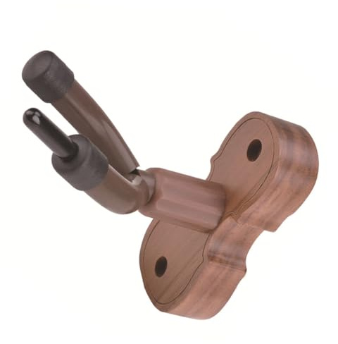 Wandmontierter Geigenhalter für Violine, Geige Wandhalterung | Holz Eisen Gummi, Wandmontiertes Design mit Schutzpolsterung, Kompakt und Leicht, für Heimstudio