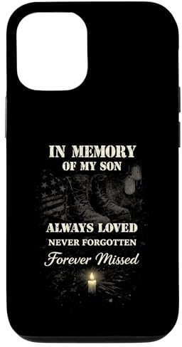 Hülle für iPhone 12/12 Pro In Memory of My Son Always Loved Forever Missed Son Memorial