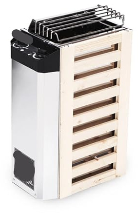 Chauffe-sauna, Poêle de sauna à trou intérieur, poêle à vapeur sèche domestique, équipement de sauna à double tube de chauffage, moteur à vapeur de poêle de sauna(3.6k)
