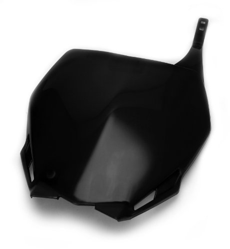 Cycra 1CYC-0900-12 Motorrad-Kennzeichen aus Kunststoff, Schwarz