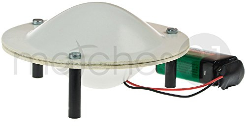 matches21 HOME & HOBBY Theremin UFO Musikinstrument DIY Holz Bastelset für Kinder ab 12 Jahren Elektronik-Bausatz