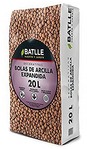 Sustrato Bolas Arcilla Expandida 20l.