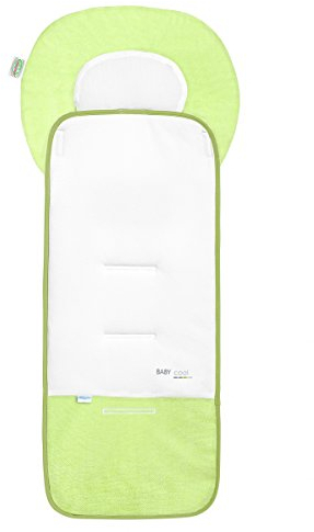 Odenwälder Babycool-Auflage für den Kinderwagen Buggy, Design:limette