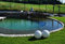 Trango 2er Set 200GB IP65 Gartenkugel in 20cm Durchmesser inkl. je 1x E27 LED Leuchtmittel *NATURE* Kugelleuchte mit ca. 5 Meter IP44 Kabel, Gartenleuchte, Leuchtkugel, Gartenkugelleuchte, Kugellampe