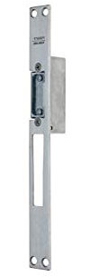 Tesa Assa Abloy, CERNODLBI, Serrure électrique basculante normale avec déverrouillage manuel, acier inoxydable, avant LB