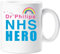 60 Second Makeover Limited Personalised NHS Hero Mug Rainbow Inspirational Self Isolation Gift Cup Ceramic Present
