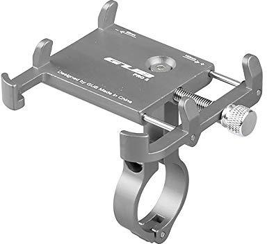 MJZYP Fahrrad Handyhalterung, Anti-Shake Aluminiumlegierung Motorrad Fahrradhalterung Outdoor Lenker Universal Handy Halterung für 3,5-6,5 Zoll Smartphone
