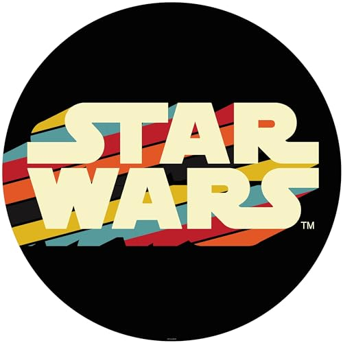 Komar Dot DD1-030 Papier Peint Photo Rond et Autocollant Motif Star Wars Type Face Ø 125 cm