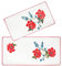Lashuma 2 assiettes de service 28 x 15 cm – 38 x 18 cm, assiettes à poisson en céramique, assiettes à apéritif multicolores