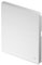 Noirot - Radiateur Électrique Radiasoft Horizontal - Double Corps de Chauffe, Inertie Céramique + Façade Chauffante - Chauffage 100% Connecté - Certifié Origine France Garantie, NF - Blanc, 1000 Watt