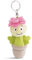 NICI Schlüsselanhänger Sedum Amalia 10cm grün - Nachhaltiger Begleiter Kuscheltieranhänger mit Schlüsselring für Schlüsselband, Schlüsselbund & Schlüsselhalter