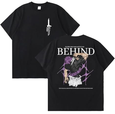 Jujutsu Kaisen Fushiguro Toji Anime Shirt Japanisches Anime Shirt Geschenk für Jujutsu Kaisen Fan O-Ausschnitt Kurzarm-Shirts