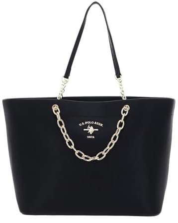 U.S. POLO ASSN. Stanford Shopping Bag Black