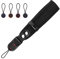 LongZYU Camera Wrist Strap with Quick Release Adjustable Camera Strap Neoprene Carry Strap Camera Wrist Strap with 5 Small Buttons for DSLR Various Cameras Black, black, 20*3.5cm