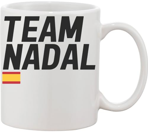 Functon+ Team Tennisspieler Spanien Keramik Tasse weiß