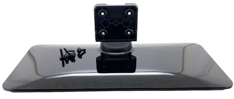 Original Base TV Stand and Neck Support with Pack of Screws Compatible with Hitachi 22HE4002 22HE4202 24HAE2252 24HAE2350 24HAE2355 24HE2100U 24HE2201 H24E2100 HA24E2350 Smart LED (Black)
